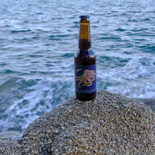 Bière Brune Milk Stout – Brasserie de la Pieuvre