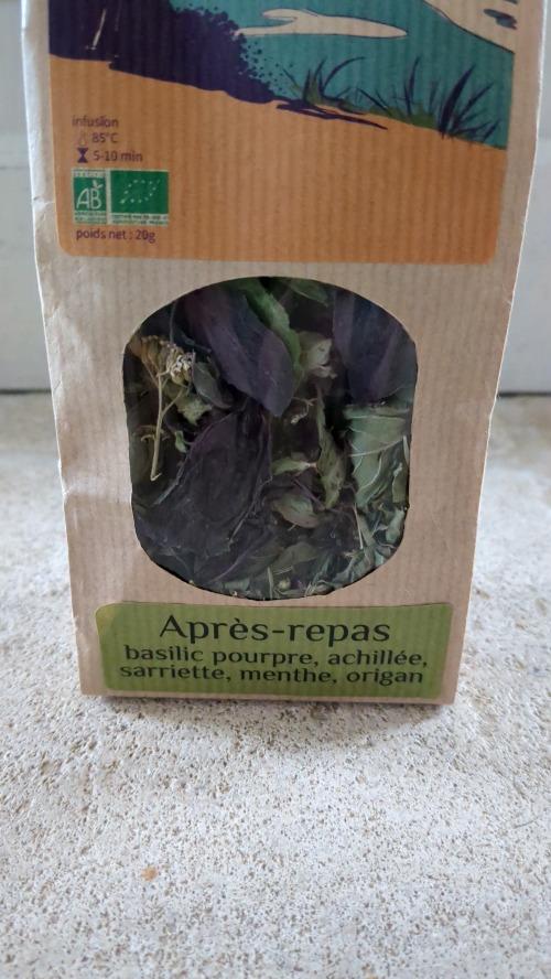 Tisane après-repas – Les Jardins de Trelen