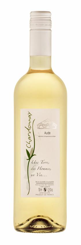 Vin blanc Chardonnay – Le Chai des Vignerons