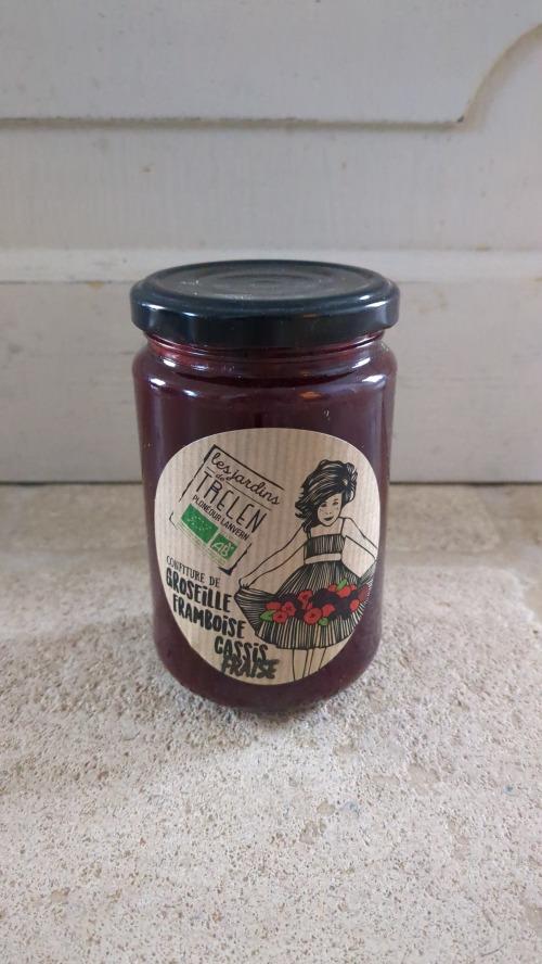 Confiture de fruits rouges  – Les Jardins de Trelen